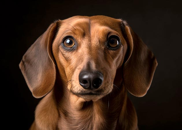 Pet Portrait of a Dachshund image 03
