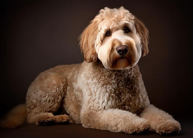 Pet Portrait of a Labradoodle image 02