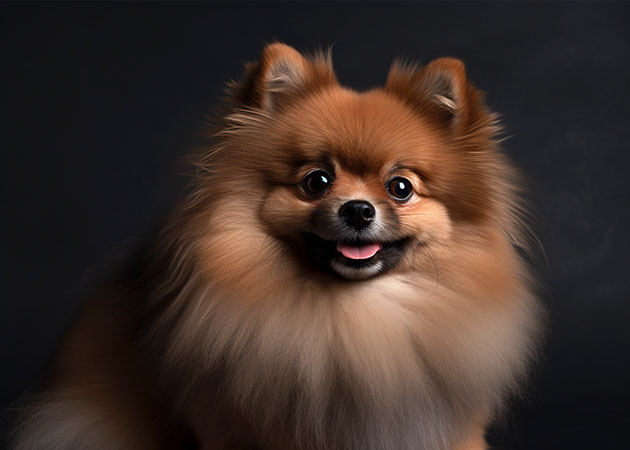Pet Portrait of a Pomeranian image 01
