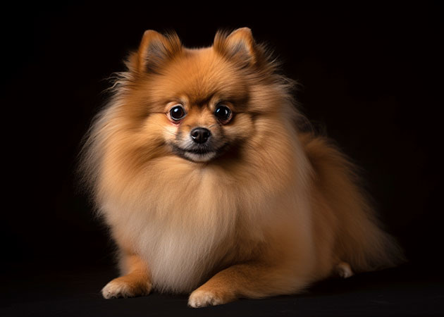 Pet Portrait of a Pomeranian image 02